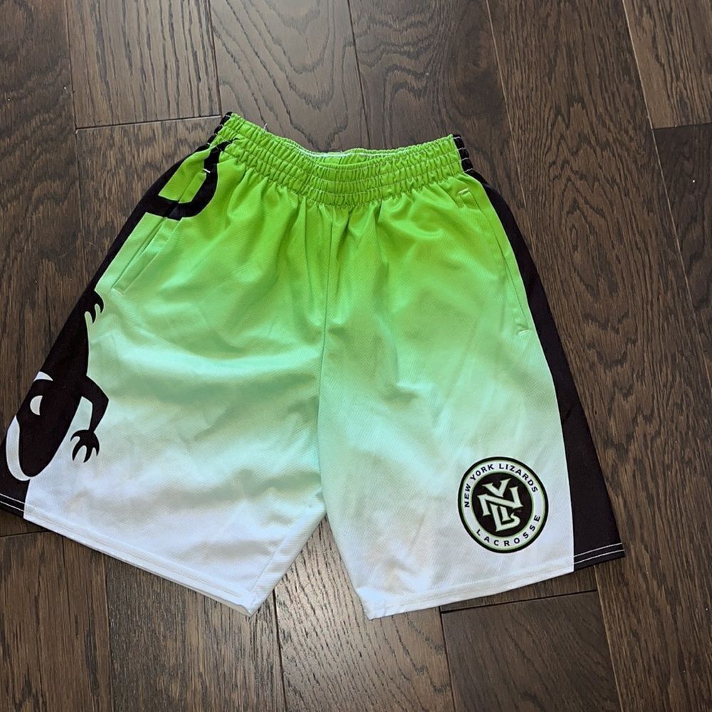 New York City Lizards Lacrosse LAX Shamrock Shorts mens Fashion Statement S